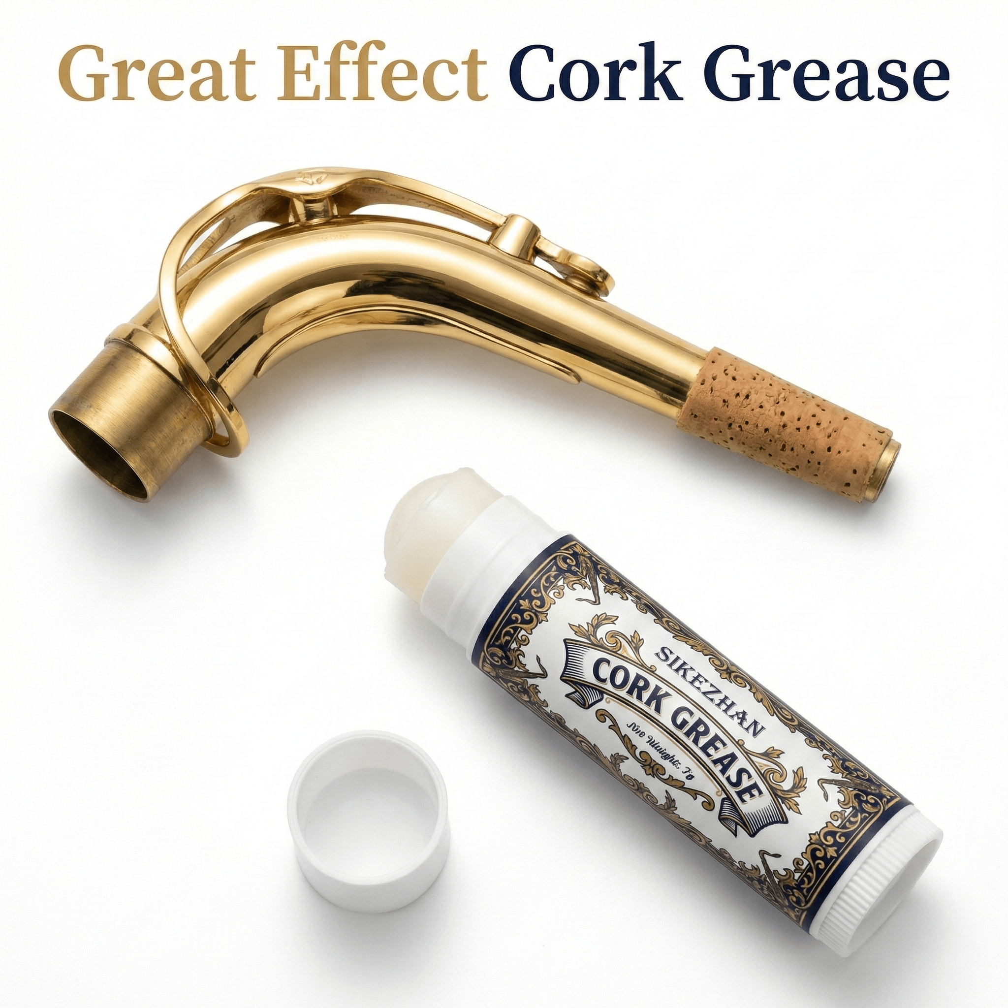 Musical Instrument Bazooka - Premium Cork Grease for Clarinet Saxophone