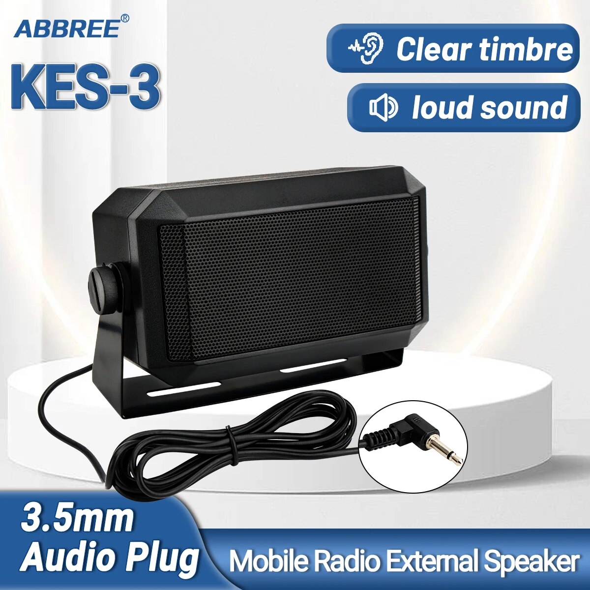 Musical Instrument Triangle - ABBREE Rectangular External Communications Speaker External