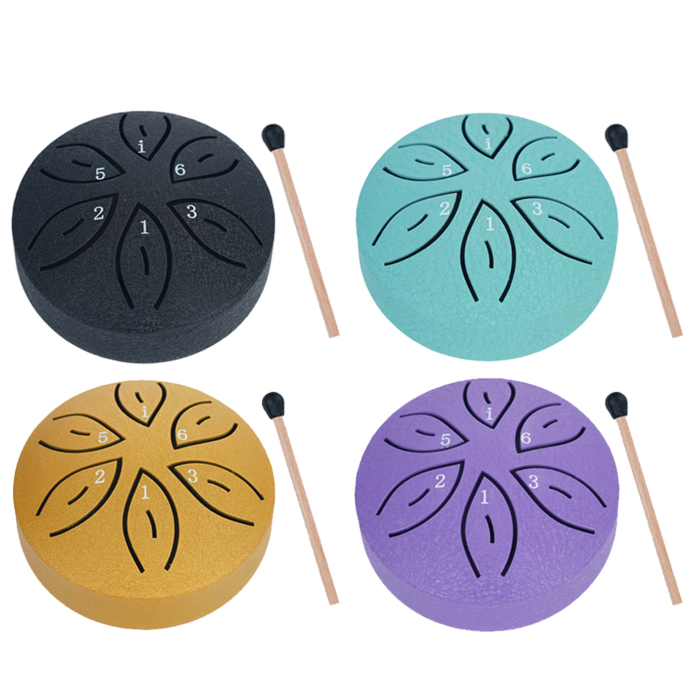 Musical Instrument Percussion - 3 Inches 6 Notes Rain Drum