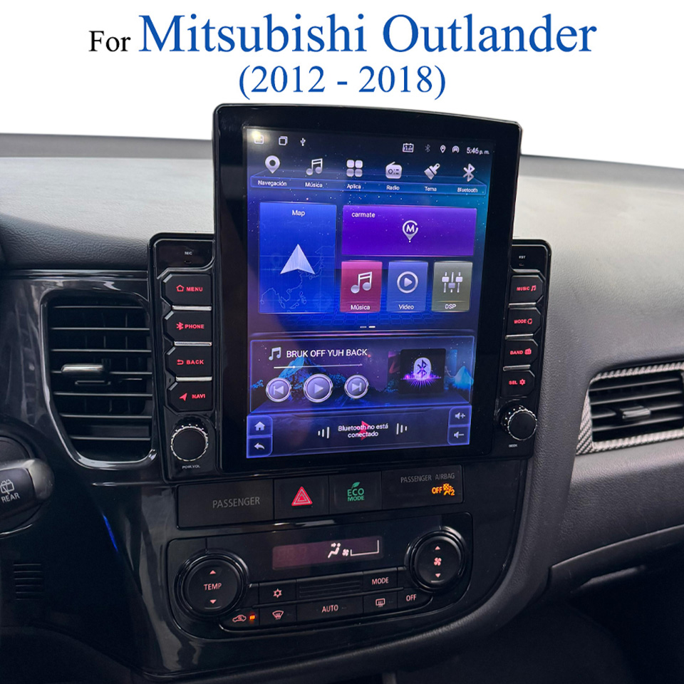 Musical Instrument Of India - Autoradio For Mitsubishi Outlander 2012 2014