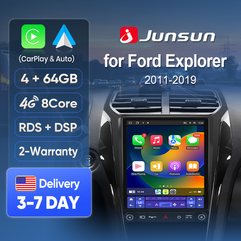 Musical Instrument Of India - Junsun Wireless CarPlay Screen for Ford