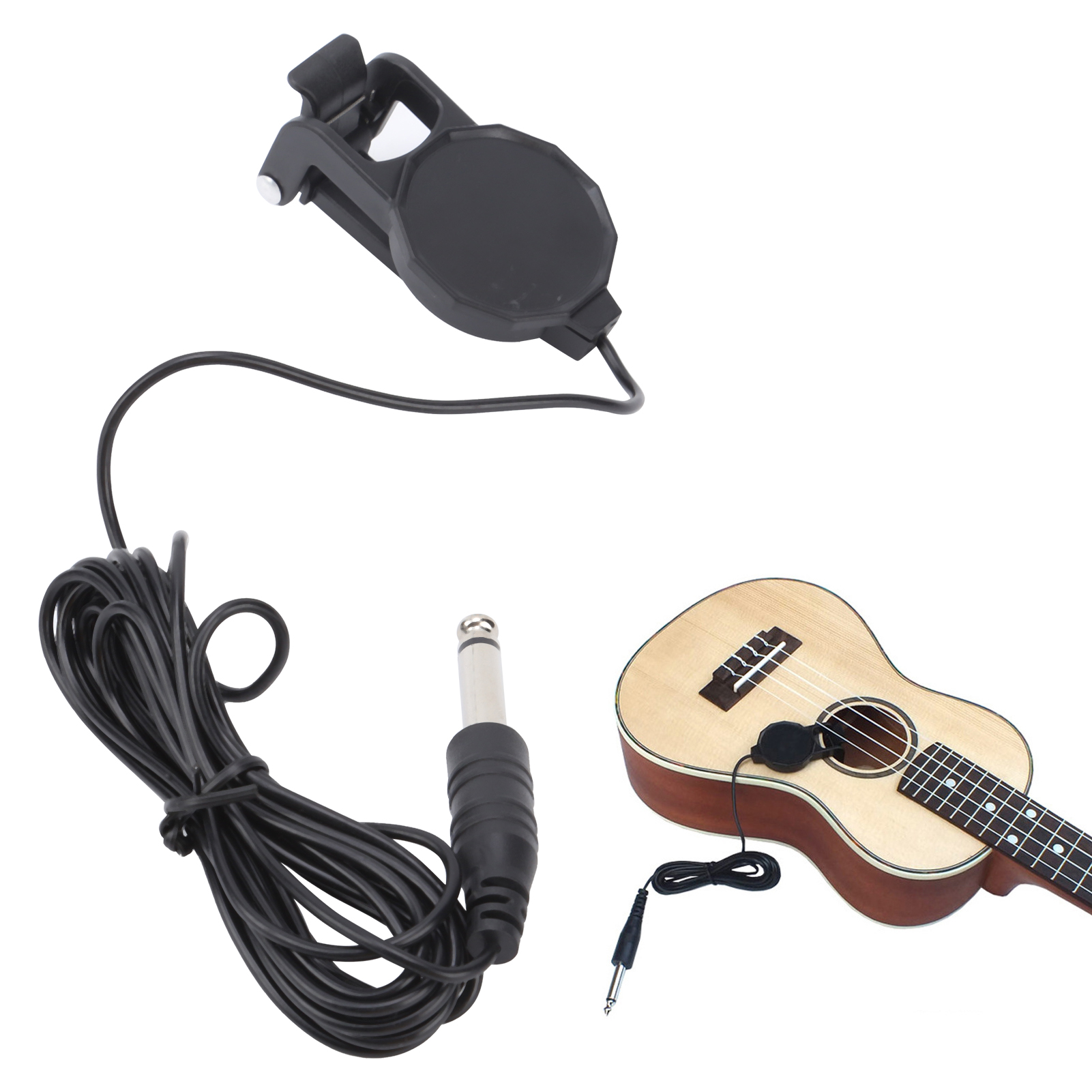 Musical Instrument Accessories - Clip-On Pickup Microphone Piezo for Violin