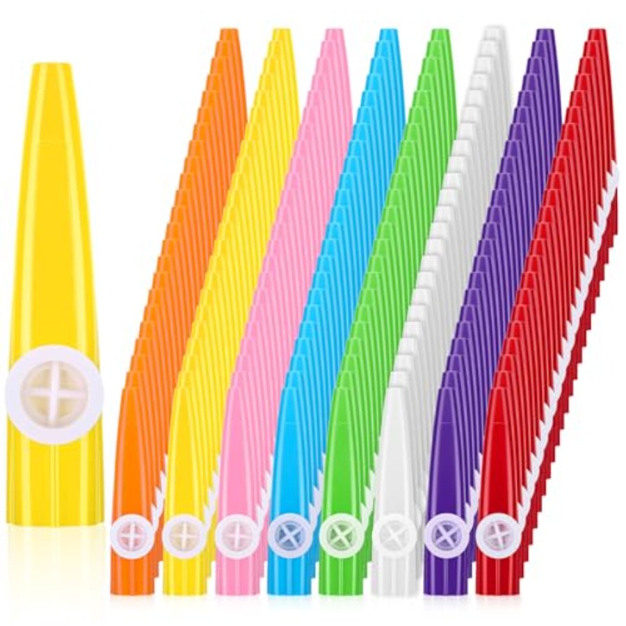 Musical Instrument Exchange - Pcs Kazoos Bulk Plastic Kazoos for