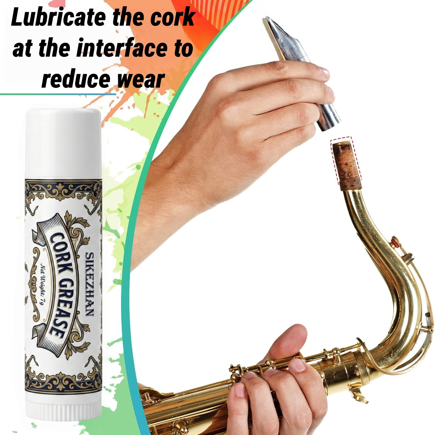 Premium Cork Grease for Clarin - đánh giá và giá Musical Instrument Bazooka