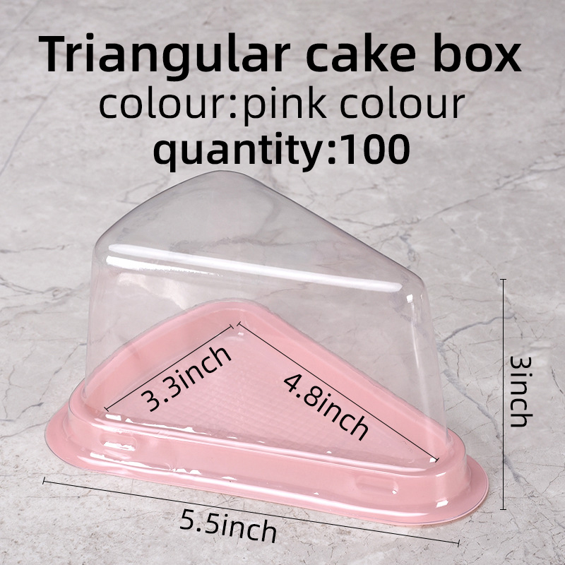 100 PCS Disposable Cake Box,Pl - đánh giá và giá Musical Instrument Triangle