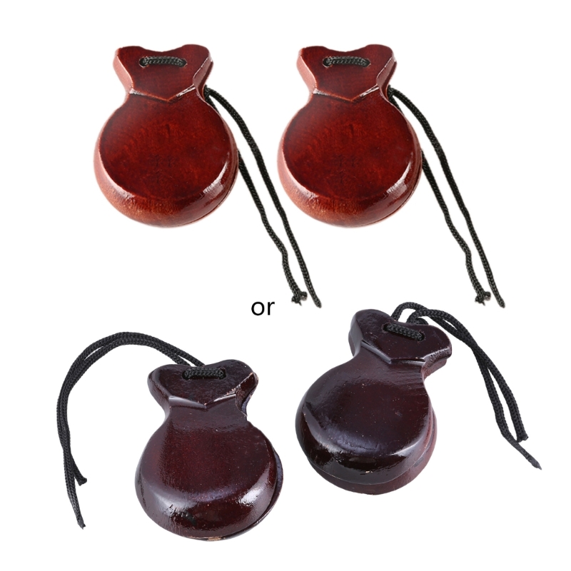 2 Pcs Wood Spanish Castanets F - đánh giá và giá Castanet Flamenco