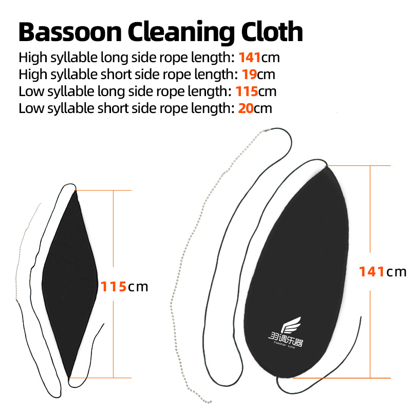 Large Bassoon Cleaning and Mai - đánh giá và giá Musical Instrument Bazooka