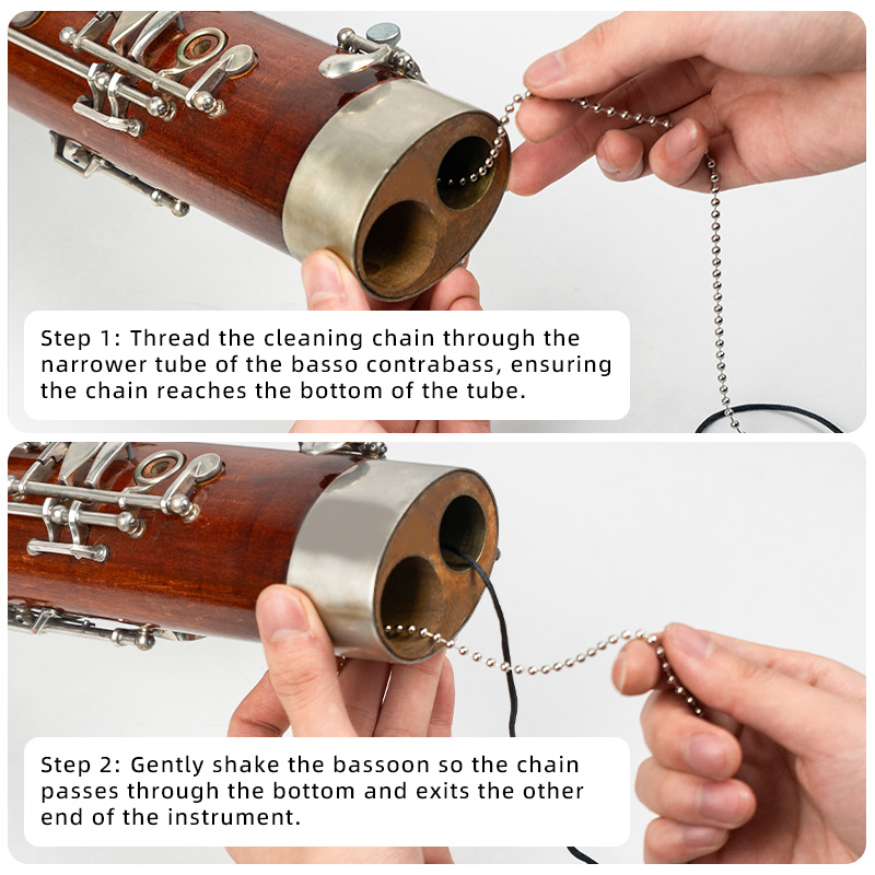 Large Bassoon Cleaning and Mai - đánh giá và giá Musical Instrument Bazooka
