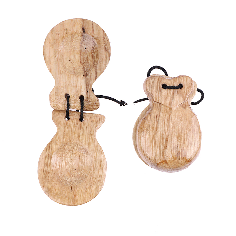 2Pcs Traditional Castanet Wood - đánh giá và giá Castanet Flamenco