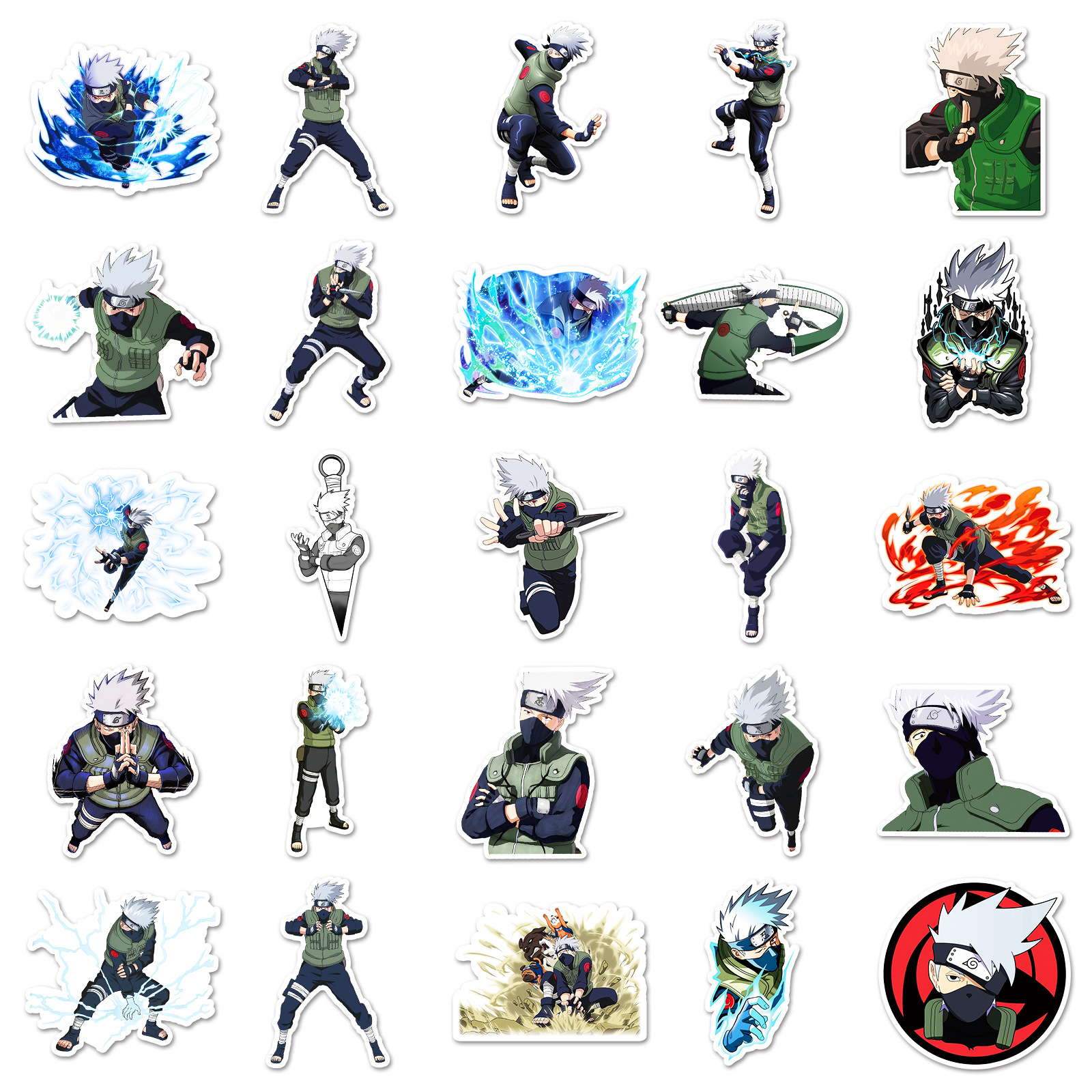 50pcs Anime Naruto Hatake Kaka - đánh giá và giá Musical Instrument Accessories