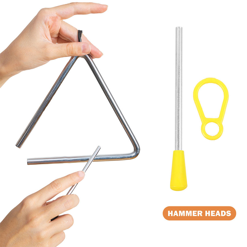 2Pcs Triangle Iron Mallets Sty - đánh giá và giá Musical Instrument Triangle