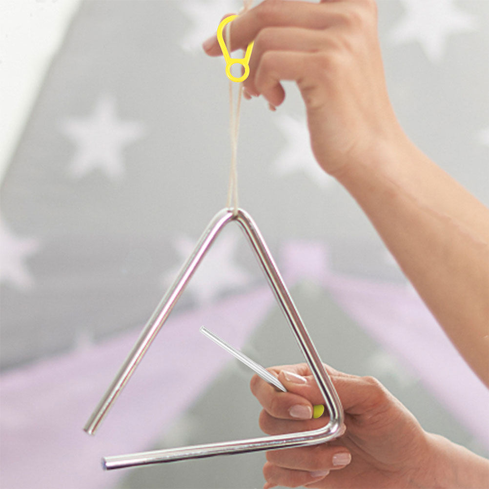 2Pcs Triangle Iron Mallets Sty - đánh giá và giá Musical Instrument Triangle