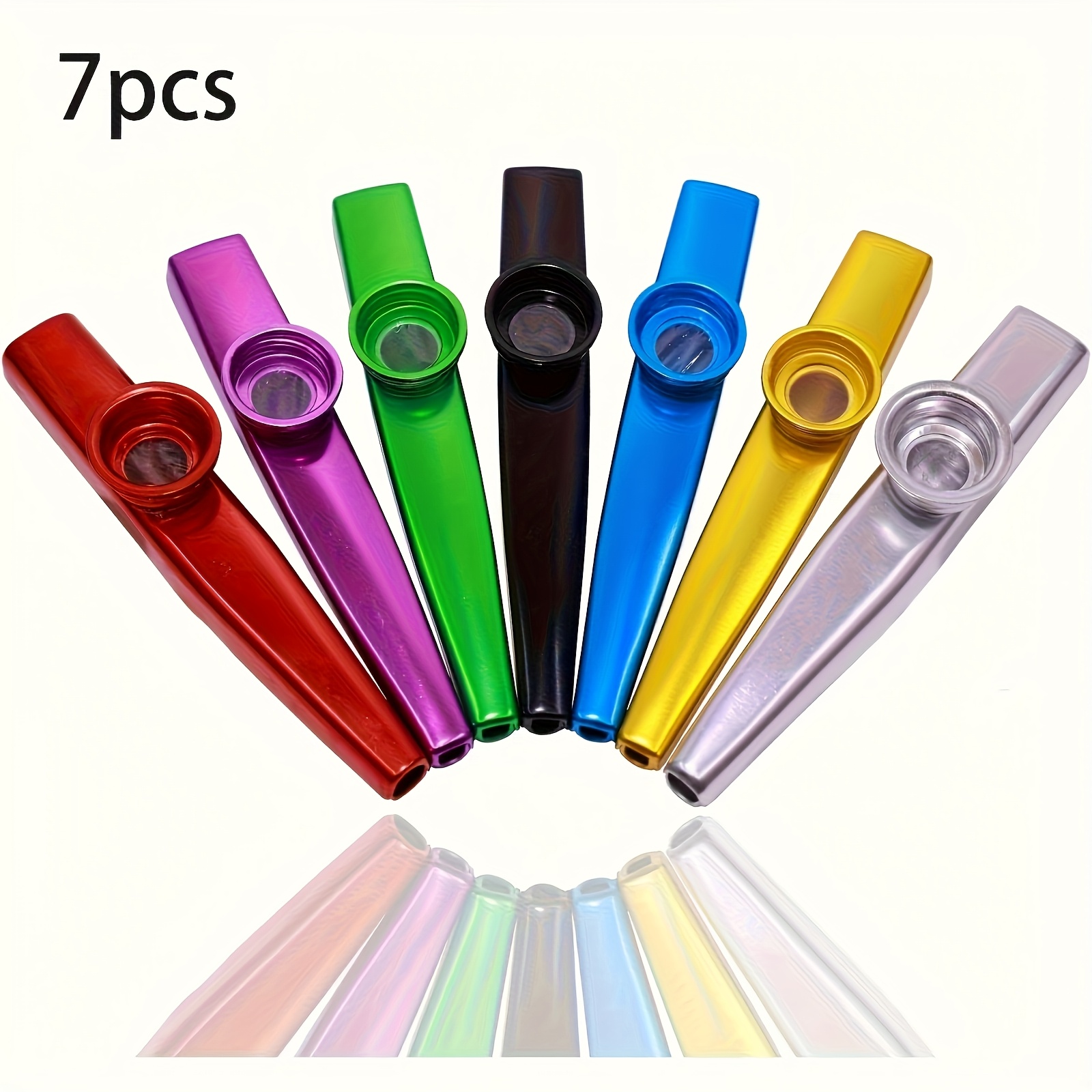 7pcs Metal Kazoos Simple Desig - đánh giá và giá Musical Instrument Ukulele
