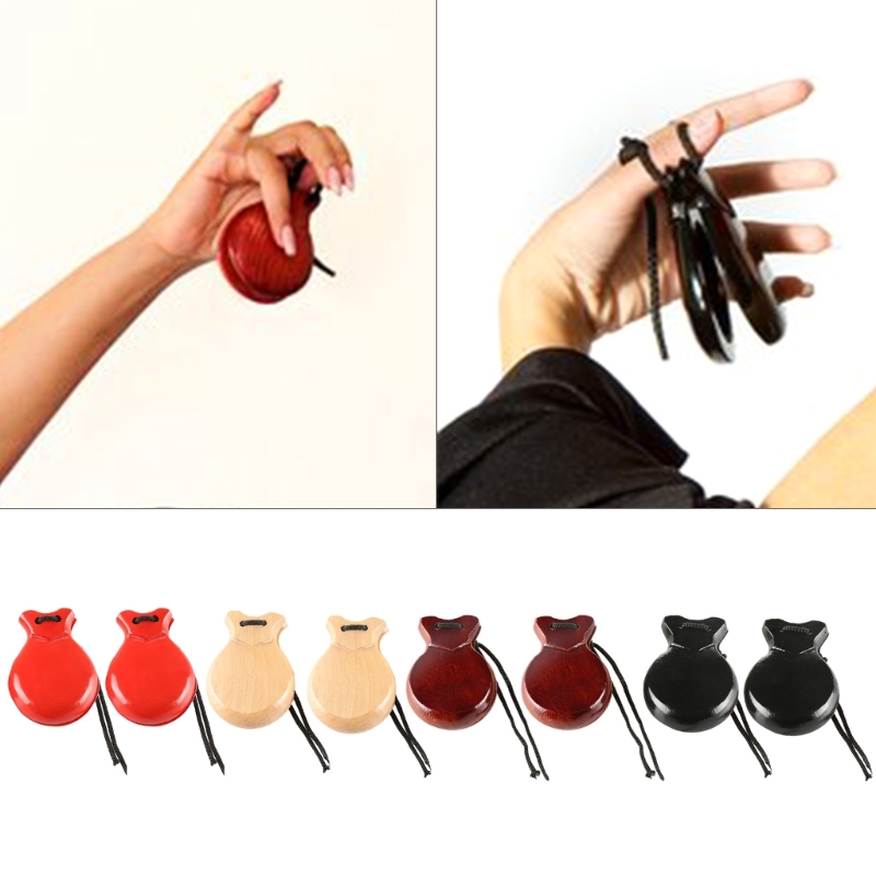 2Pcs Traditional Castanet Span - đánh giá và giá Castanet Flamenco