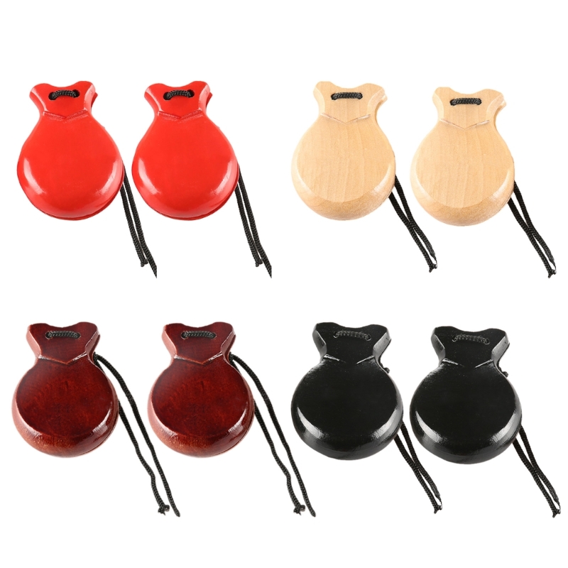 2Pcs Traditional Castanet Span - đánh giá và giá Castanet Flamenco