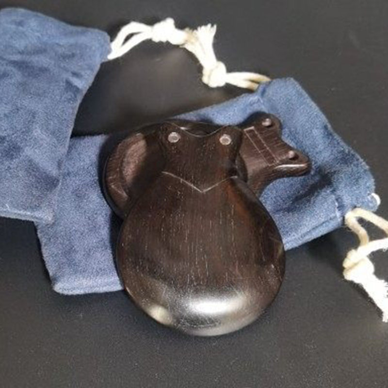 Ebony Handmade Castanets Begin - đánh giá và giá Castanet Flamenco