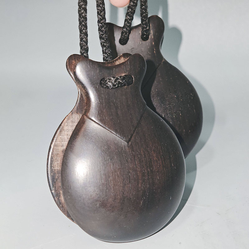Ebony Handmade Castanets Begin - đánh giá và giá Castanet Flamenco
