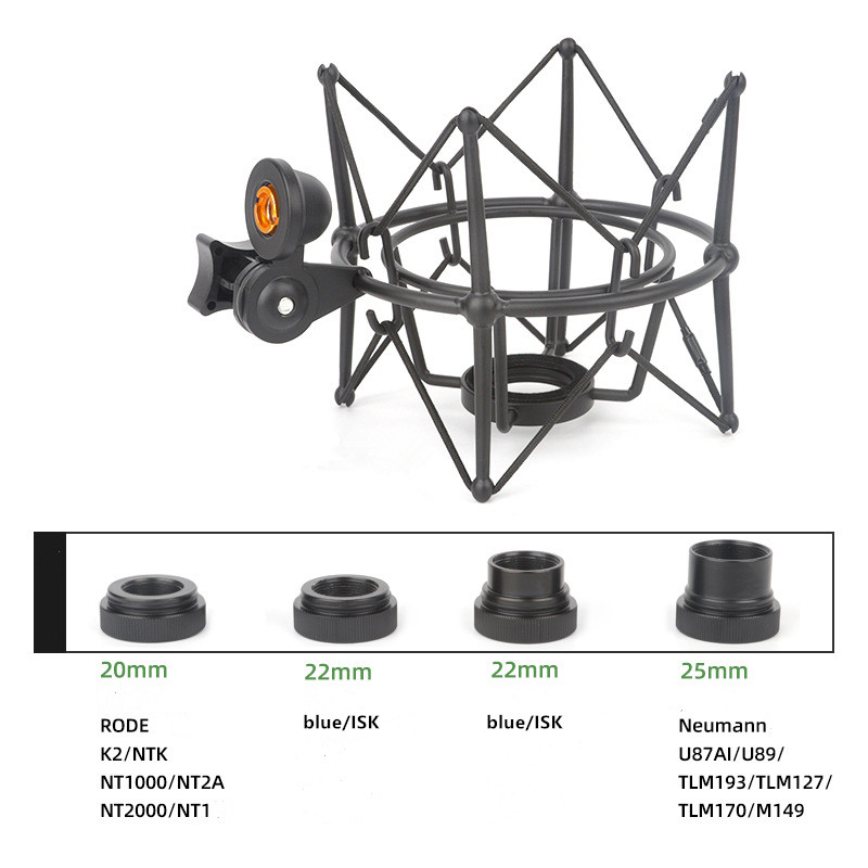 1PC Shock Mount For Condenser  - đánh giá và giá Musical Instrument Recorder