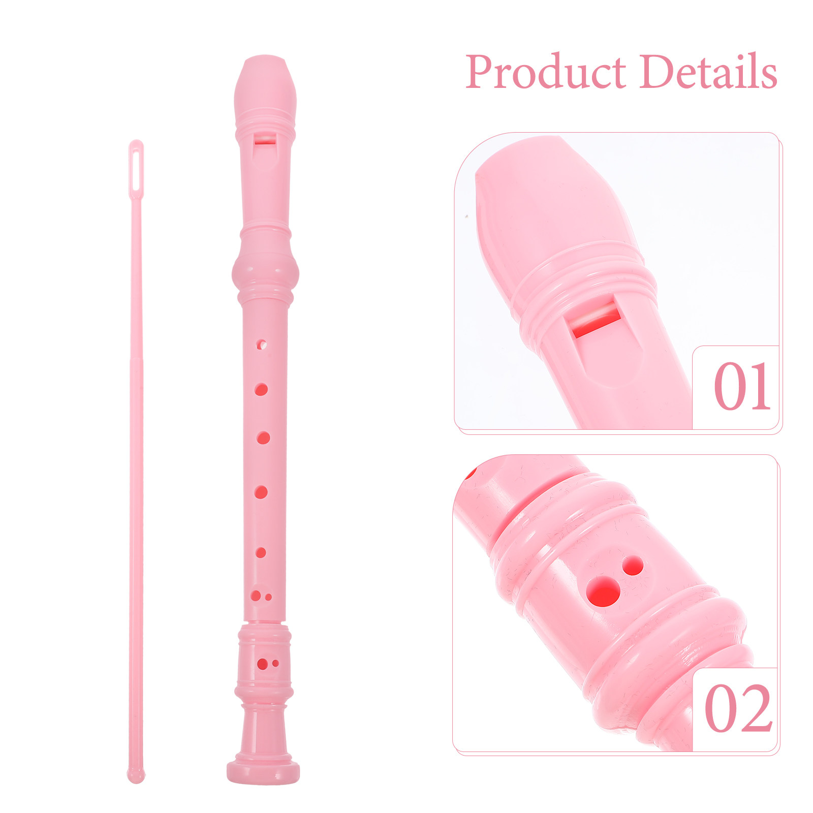 1Set High Pitch 8 Hole Recorde - đánh giá và giá Musical Instrument Recorder