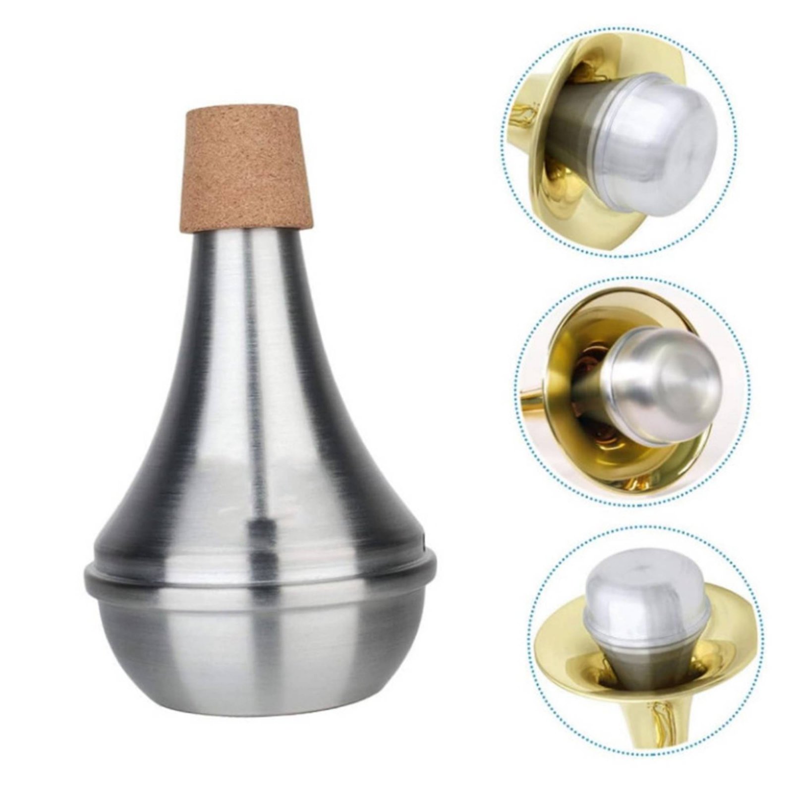 Aluminum Trumpet Mute Cork Pro - đánh giá và giá Musical Instrument Accessories