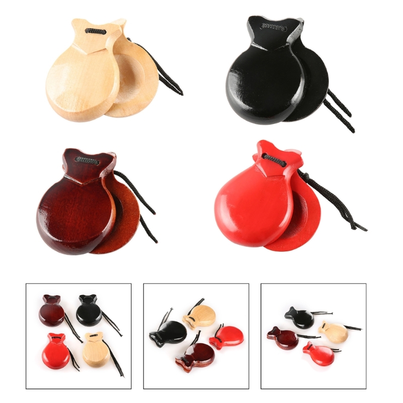 2Pcs Traditional Castanet Span - đánh giá và giá Castanet Flamenco