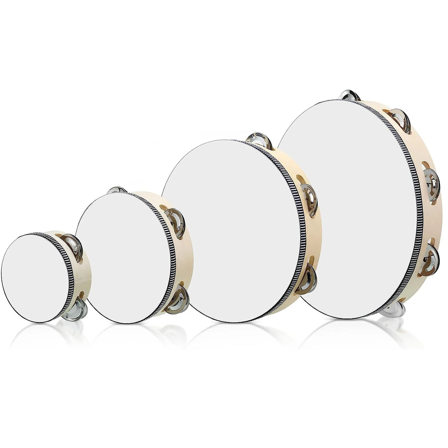 Miwayer Wooden Tambourine with - đánh giá và giá Musical Instrument Band
