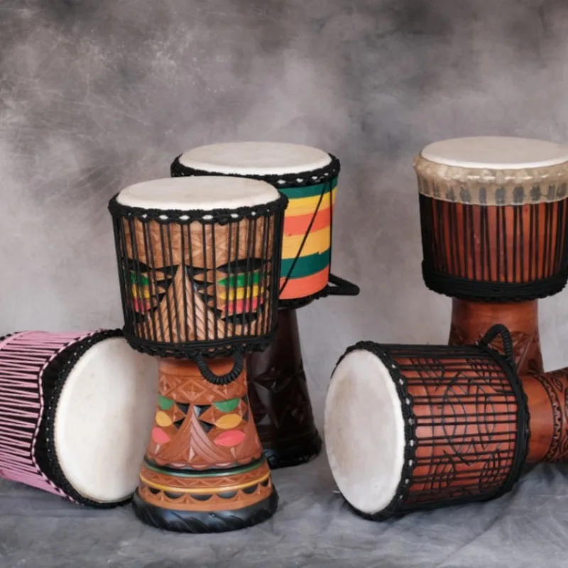 12 Inch Djembe Mahogany Africa - đánh giá và giá Musical Instrument Percussion
