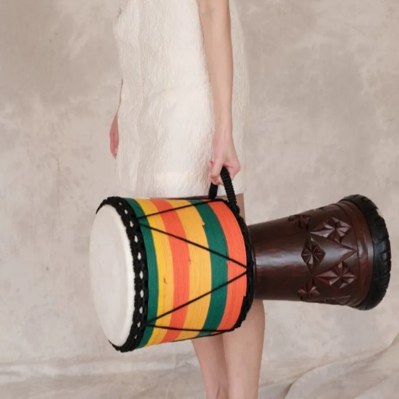 12 Inch Djembe Mahogany Africa - đánh giá và giá Musical Instrument Percussion