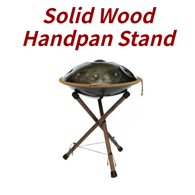 Solid Wood Handpan Stand Handm - đánh giá và giá Musical Instrument Triangle