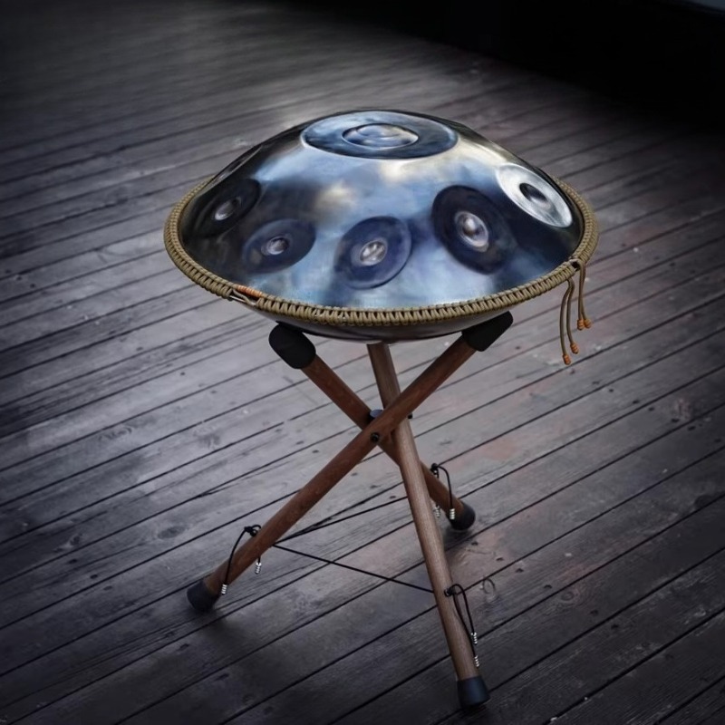 Solid Wood Handpan Stand Handm - đánh giá và giá Musical Instrument Triangle