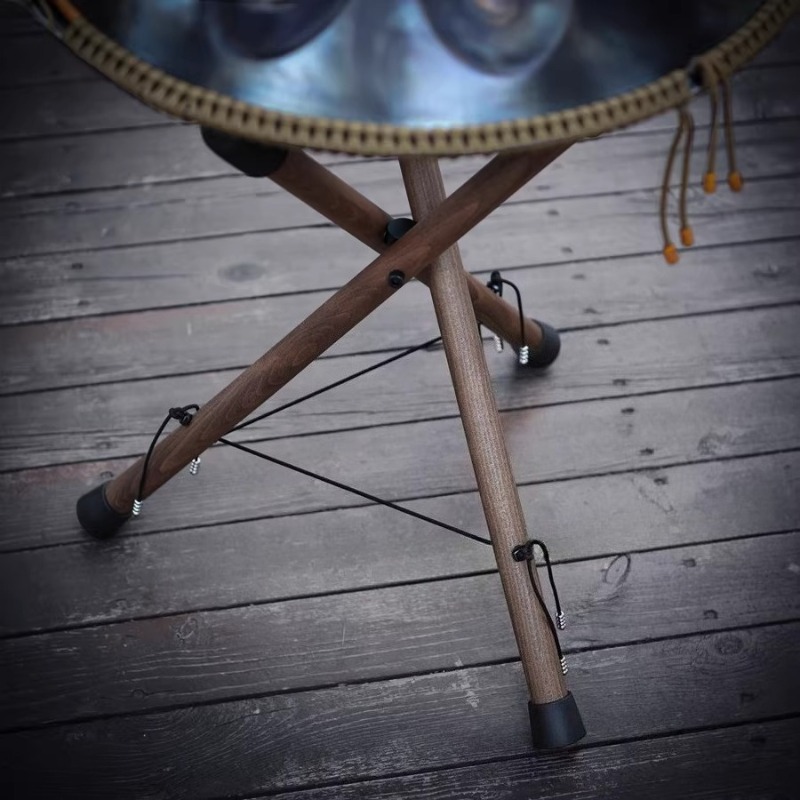 Solid Wood Handpan Stand Handm - đánh giá và giá Musical Instrument Triangle