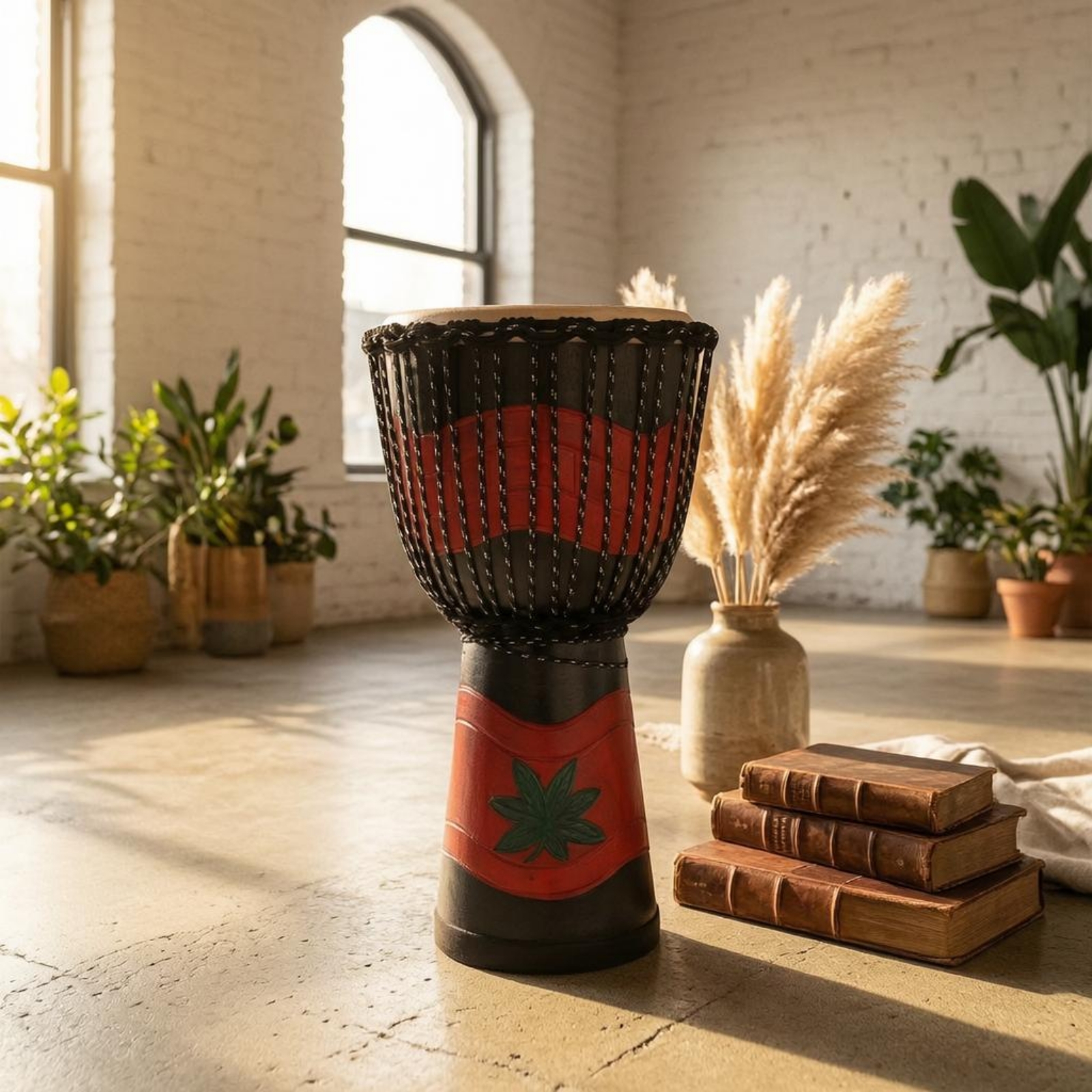 Djembe Drum Natural Drumhead R - đánh giá và giá Musical Instrument Percussion