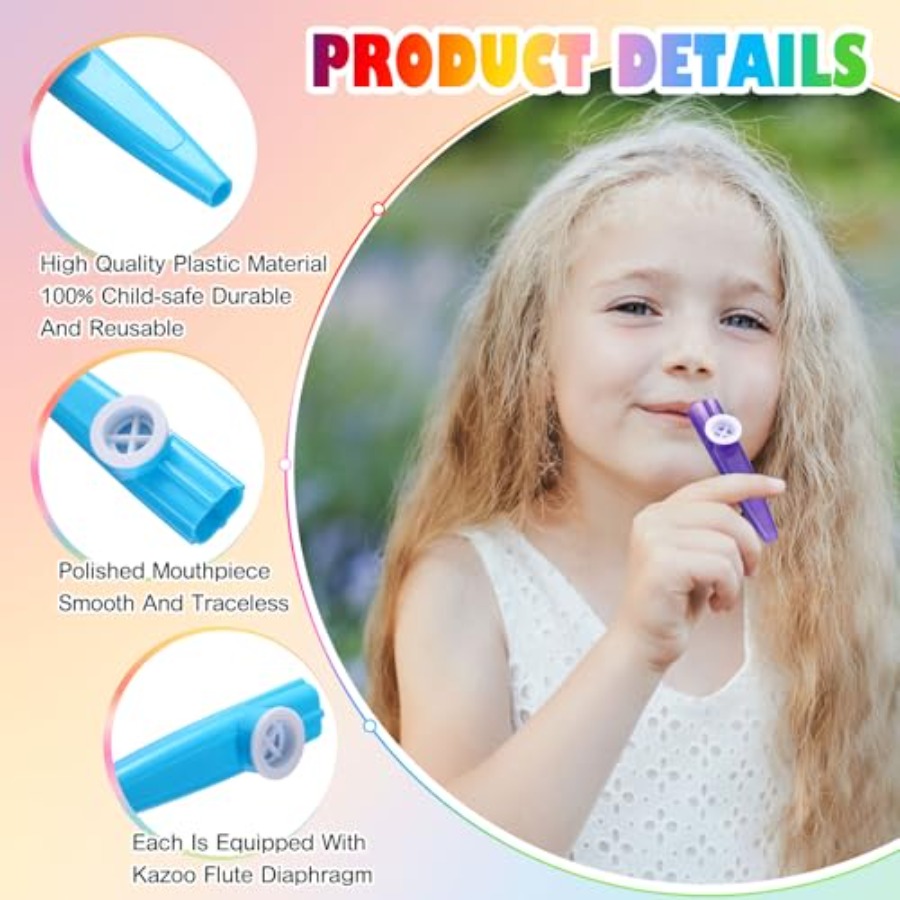 Pcs Kazoos Bulk Plastic Kazoos - đánh giá và giá Musical Instrument Exchange