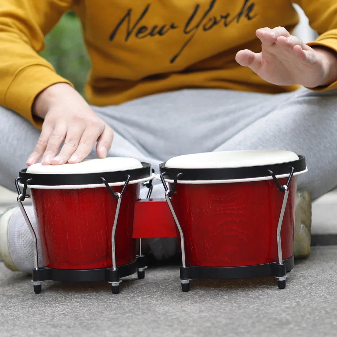 IRIN African Bongo Drums Woode - đánh giá và giá Musical Instrument Percussion