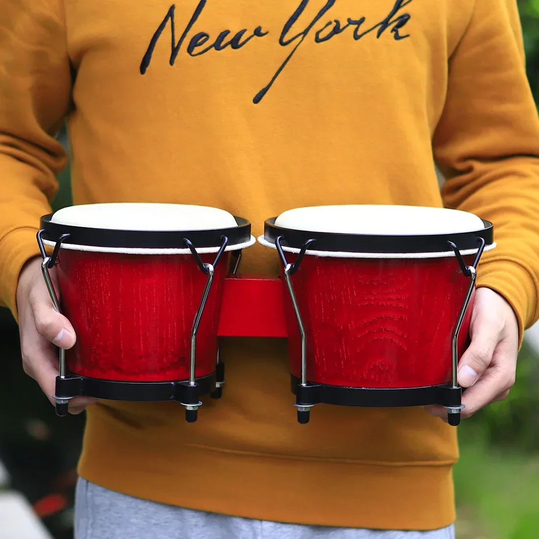IRIN African Bongo Drums Woode - đánh giá và giá Musical Instrument Percussion