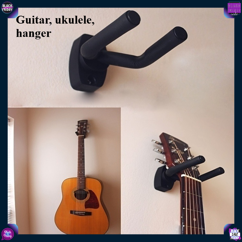 1Pcs Guitar Holder Wall Mount  - đánh giá và giá Musical Instrument Accessories