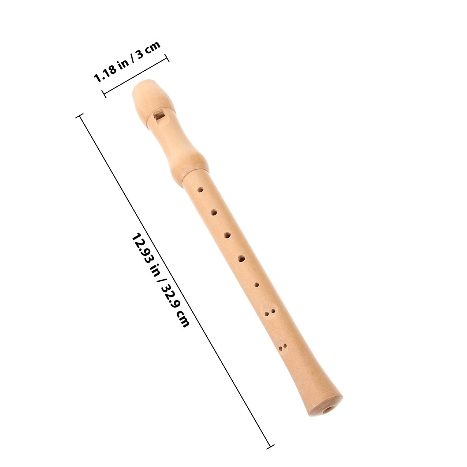 8 Hole Soprano Wooden Recorder - đánh giá và giá Musical Instrument Recorder