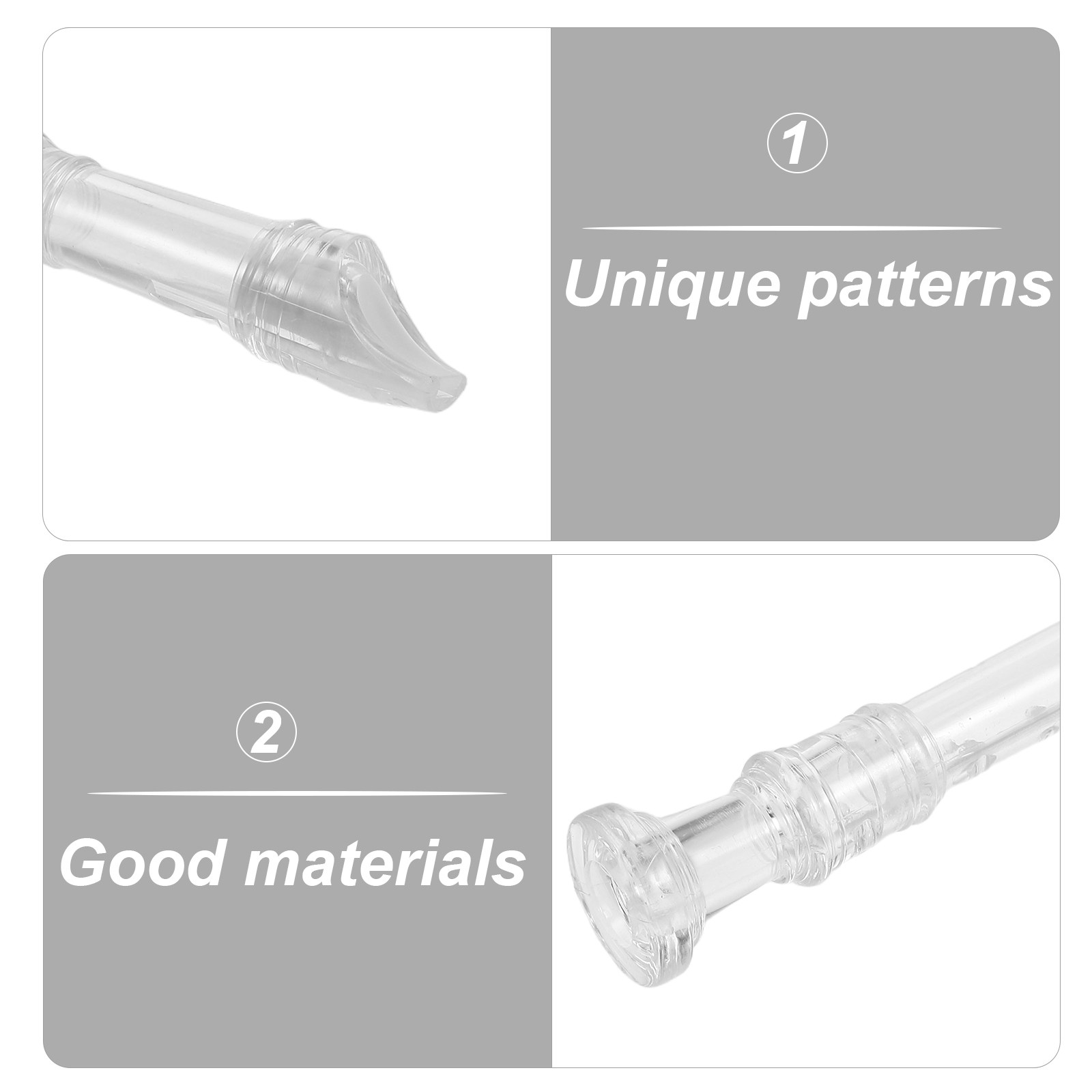 1Set 8-Hole Transparent Sopran - đánh giá và giá Musical Instrument Recorder