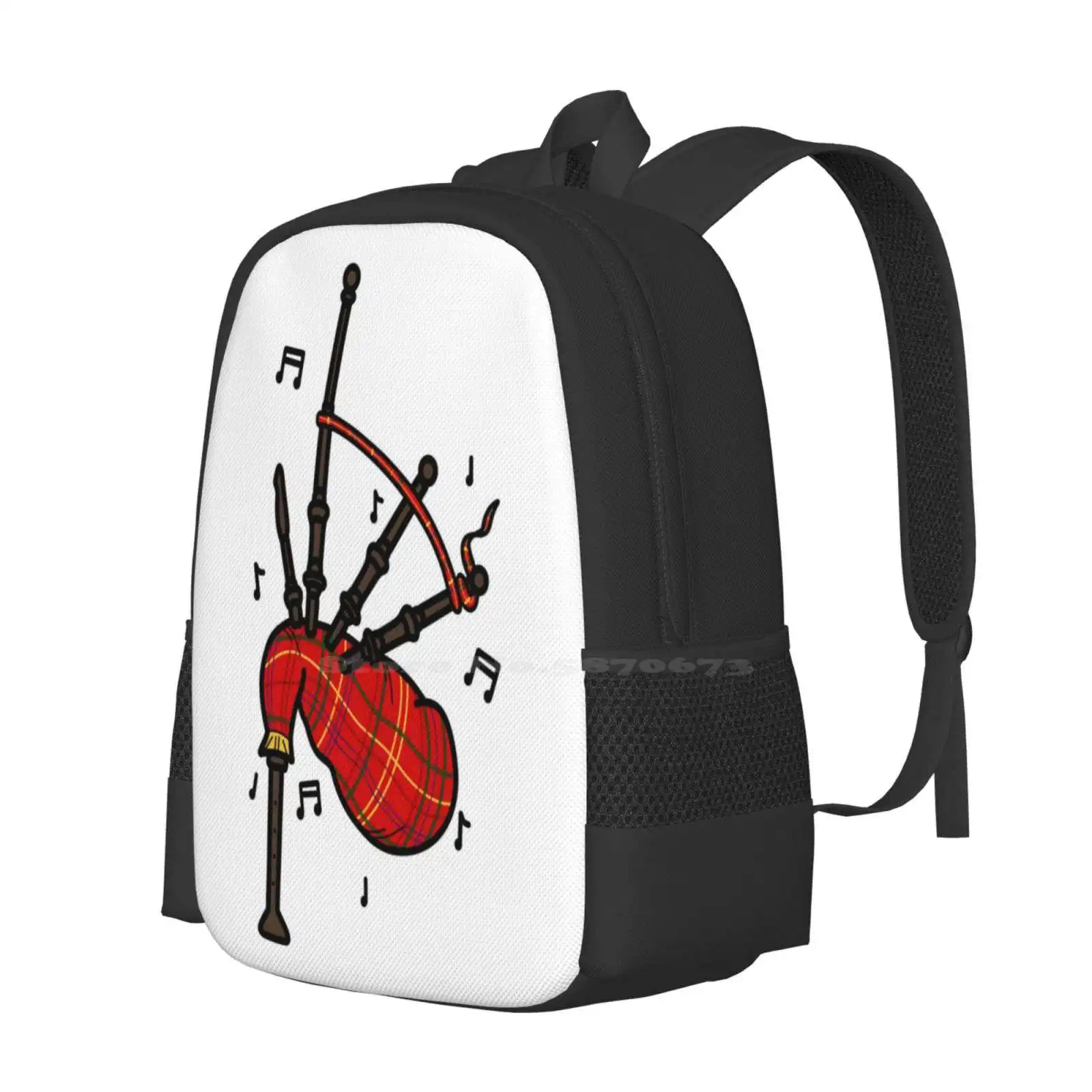 Bagpipes Pattern Design Bag St - đánh giá và giá Musical Instrument Of Scotland
