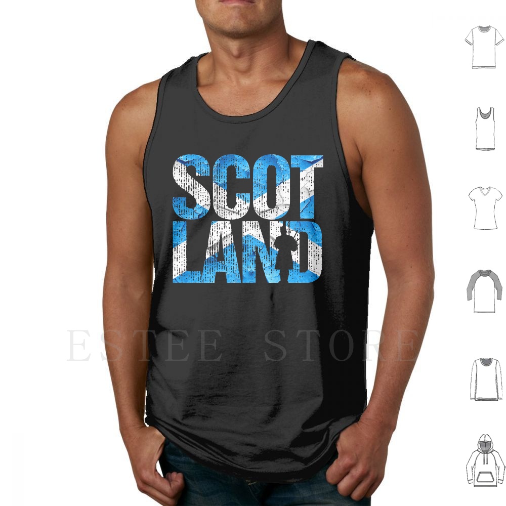 Scotland Pride Tank Tops Vest  - đánh giá và giá Musical Instrument Of Scotland