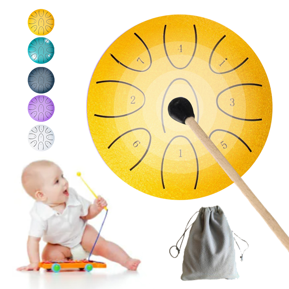 Steel Tongue Drum Portable Rai - đánh giá và giá Musical Instrument Percussion